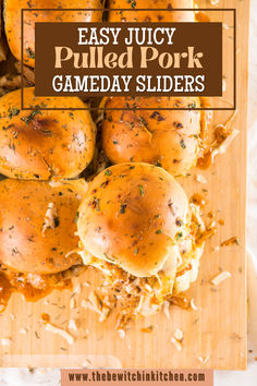 Easy Juicy Pulled Pork Gameday Sliders.  Once you cook the pork, assemble and bake in 15 minutes! This recipe will inspire you to create pulled pork sliders hawaiian rolls, pulled pork sliders for a crowd, pulled pork sliders sides, and pulled pork sliders hawaiian rolls easy. This pulled pork sliders recipe combines tender, juicy meat with tangy sauce and pillowy King’s Hawaiian buns. Make these sliders for gameday! Perfect for kickoff meal!