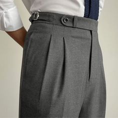 Classic Double-Pleated Suit Grey Pants Brand: Oxforder Ideal for formal and business settings, our double-pleated pants effortlessly combine style and functionality. Elevate your wardrobe with these impeccably tailored trousers that ensure a polished and neat appearance. Embrace the timeless charm of double-pleated pants and experience the perfect blend of fashion and comfort. What Are Double-Pleated Pants? Double-pleated pants are a style of trousers with two pleats, or folds, on each side of t Elegant Wide Leg Pants With Accordion Pleats, Elegant Wide Leg Pants With Pressed Crease For Business, Timeless Wide Leg Dress Pants For Semi-formal Occasions, Elegant Suits With High-waisted Pants For Business, Elegant Business Suits With High-waisted Pants, Elegant Straight Pants With Accordion Pleats, Elegant Semi-formal Wide Leg Pants With Welt Pockets, Tailored Wide Leg Business Suits, Formal Wide Leg Bottoms With Accordion Pleats