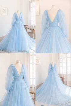 Long Blue Prom Dresses, Prom Dresses Long Blue, Blue Prom Dresses, Prom Dresses Formal, Soiree Dress, Gowns Dresses Elegant, Formal Evening Dress, Gowns Prom, Cute Prom Dresses