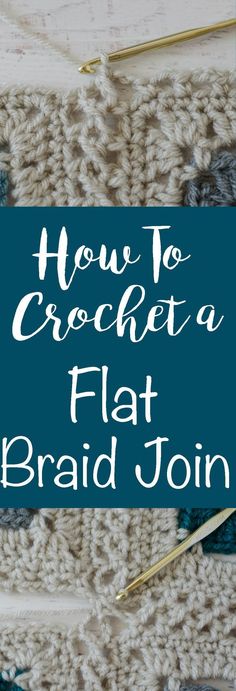 how to crochet a flat braid join the stitchs in this video and you'll be able to finish