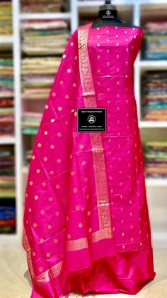 *🦋Exclusive Banarasi Stotched Salwar kameez with Dupatta🦋* *BANARASI   SUIT*   *TOP-   pure zari weaving  *DUPATTA-*  pure mercerised with digital print with weaving bouder  zari *BOTTOM-*   cotton silk  dyble plain *2.50 meter each* we customize for your measurements and then dispatch we can send more colors and stuff to see and select if u contact seller Semi-stitched Banarasi Silk Unstitched Suit, Unstitched Banarasi Silk Salwar Kameez With Dabka, Semi-stitched Banarasi Silk Dupatta With Dabka, Fitted Slub Silk Salwar Kameez With Dupatta, Dabka Detailed Banarasi Silk Dupatta, Banarasi Silk Dupatta With Dabka Detailing, Banarasi Silk Dupatta With Dabka Embroidery, Unstitched Katan Silk Lawn Suit, Unstitched Slub Silk Salwar Kameez With Pallu