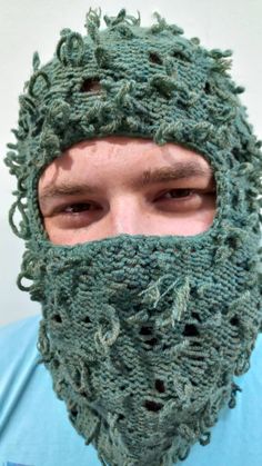 Full Face Green Balaclava For Outdoor, Green Full Face Balaclava For Outdoor, Green Full Face Balaclava For Outdoor Use, Green Balaclava, Distressed Balaclava, Man Styling, Balaclava Mask, Mask Full Face, Goth Wallpaper