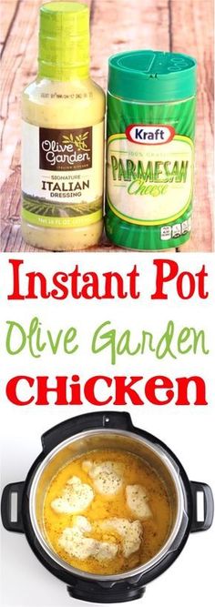 instant pot olive garden chicken recipe in an instant pot