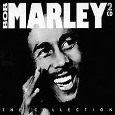 bob marley's album cover for the collection, featuring an image of him smiling