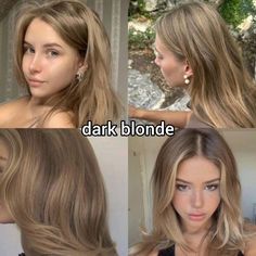 7n Hair Color Blondes, Blonde For Natural Brunettes, Hair Colors For Dark Blonde Hair, Pale Olive Skin Tone Hair Color, Hair Colors That Make Blue Eyes Pop, Cool Medium Blonde Hair, Blonde Hair On Natural Brunettes, Cool Undertone Blonde Hair, Best Hair Colors For Cool Skin Tones