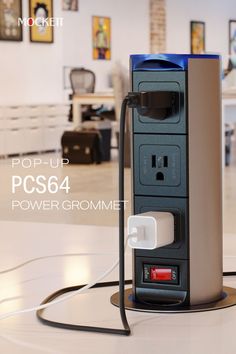 P.C.S 64 Illuminated Pop-up Power Grommet Dock Power Strip, Electronic Products