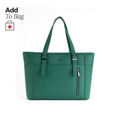 in stock Green Tote Bag With Zipper Pocket, Green Tote Bags With Zipper Pocket, Green Large Capacity Office Bag, Elegant Green Bags For Errands, Elegant Large Capacity Green Shoulder Bag, Green Tote Satchel With Zipper Pocket, Elegant Green Shoulder Bag With Large Capacity, Modern Green Bags For Daily Use, Green Bag With Zipper Pocket For On-the-go