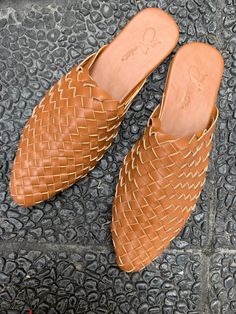 Ethnico Cempaka Handmade Woven Leather Women Loafer with Non Slip Sole. Handmade by the skilled local crafters in Bali. The upper and insole are made with fine vegan leather, whereas the outsole is a non-slip rubber sole.  These stylish pointed-toe loafers aren't just pretty but they are also lightweight and comfortable to wear. Whether you are looking for something casual to easily wear on a daily basis, or something fashionable that does not look out of place in parties - the Cempaka loafer is Artisan Brown Slip-on Moccasins, Brown Flat Mules With Woven Sole, Brown Woven Leather Flats, Artisan Huarache Sandals With Woven Sole, Traditional Brown Round Toe Slip-ons, Brown Closed Toe Loafers With Woven Sole, Bohemian Leather Slip-on Flats, Brown Loafers With Woven Sole, Bohemian Style Leather Slip-on Flats