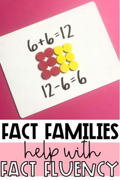 the fact families help with fact flueny is fun for kids and adults alike