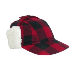 This buffalo plaid work cap will keep your head and ears warm all winter. It features a 2.5-inch brim to help protect from the sun, quilted fleece lining to provide extra warmth and comfort, metal snap closure to keep the earflaps in place when not in use, and High Pile Fleece earflaps to keep your ears warm in the cold. This cap is great for being outdoors in the cold for work or recreation. It is soft and comfortable for all day wear. Made of 80% Acrylic, 20% Wool Elmer Fudd, Cold Weather Hats, Ankle Boots Dress, Girls With Black Hair, Outdoor Cap, Outdoor Hats, Western Hats, Scarf Hat, Cold Weather Accessories