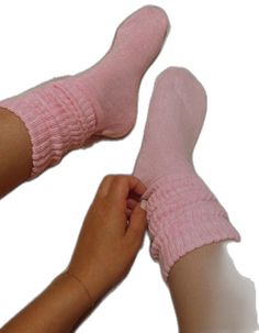 Super Soft Comfortable Pink Socks, Comfortable Super Soft Pink Socks, Super Soft Pink Casual Socks, Casual Super Soft Pink Socks, Pink Comfortable Stretch Socks, Slouchy Socks, Socks, Pink