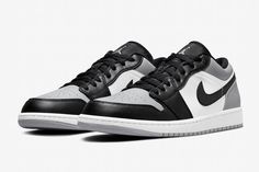 Air Jordan 1 Low ‘Shadow Toe’ Jordan 1 Low Shadow Toe, Jordan 1 Low Shadow, Logo Wings, 70s Converse, Nike X Travis Scott, Sneaker Shop, Jordan Sneaker, Nike Air Jordan 1 Low, Converse Run Star