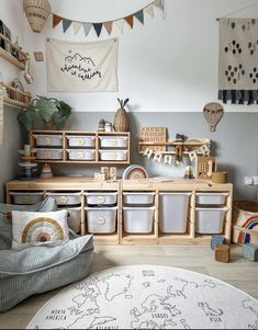 Looking for boho nursery inspiration but also don’t want to break the bank? Check out these IKEA nursery furniture finds that you must have! Ikea Nursery Furniture, Ikea Nursery Ideas, Ikea Kids Playroom, Trofast Ikea, Ikea Playroom, Ikea Kids Room, Ikea Nursery, Ikea Trofast, Cool Kids Rooms