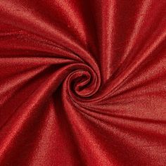 a red fabric textured with metallic foil