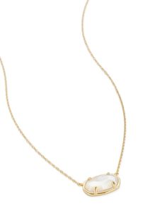 Refined White Necklace With Pearl Charm, Delicate White Necklace For Everyday Elegance, Gold Necklaces With Gemstone And Mother Of Pearl, Gold Necklace With Gemstone And Mother Of Pearl, White Gemstone Necklace With Mother Of Pearl, Refined White Jewelry For Everyday Elegance, Gold Mother Of Pearl Necklace With Gemstone, Refined Gold Necklace With Pearl Pendant, Fine Jewelry White Mother Of Pearl Necklace