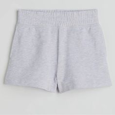 H&M Sweatshorts Cotton For Women Size M With Pockets Waist Band With Covered Eladtic With Tag New See Photos H&m Clothing, Casual Shorts With Ribbed Waistband And Short Inseam, Basic Shorts With Elastic Waistband, Basic Spring Shorts With Elastic Waistband, Basic Spring Shorts, Basic Bottoms With Ribbed Waistband, Short Length, Basic Bottoms With Ribbed Waistband And Short Length, Basic Relaxed Fit Shorts, Basic High-waisted Shorts For Summer