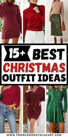 Embrace the holiday season with our fabulous Christmas outfit ideas for black women! From glamorous Christmas outfits aesthetic to classy options, discover stunning Christmas outfits for women that celebrate beauty and elegance. Explore our top picks for Christmas outfit ideas for women and find the perfect looks for every festive occasion. Christmas Outfit Ideas For Women Party, Cute Christmas Outfits For Women, Classy Christmas Outfit, Christmas Outfit Ideas For Women, Classy Christmas Party, Christmas Outfit Inspiration, Chic Winter Coat, Outfit Ideas Christmas, Red And White Outfits