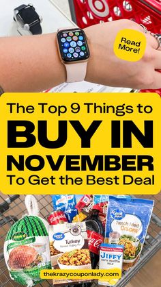 the top 9 things to buy in november to get the best deal from apple watch