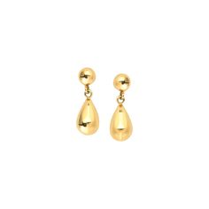 Description: 10k Yellow Gold 5.6 Mm Half Bead Stud 11 Mm Dangle Tear Drop Earrings Item No.: Ha1680.Tm Metal Type: 10k Solid Gold (Stamped 10k) Metal Color: Yellow Gold (Available In White Gold) Measurement: Est. Weight: 1.8 Grams. Size: 5.6 Mm Half Bead, 11 Mm Tear Drop Brand New With Box Classic Yellow Dangle Jewelry, Classic Gold Drop Earrings, Everyday Yellow Gold Dangle Teardrop Earrings, Classic Gold Teardrop Dangle Earrings, Yellow Gold Dangle Teardrop Earrings For Everyday, Classic Yellow Gold Long Drop Earrings, Classic Long Drop Yellow Gold Earrings, Classic Yellow Gold Teardrop Earrings, Classic Yellow Gold Teardrop Earrings For Everyday