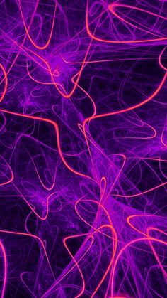 an abstract purple background with lines and shapes