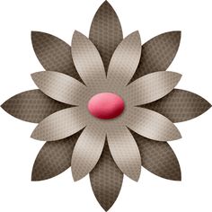 a pink flower on a white background