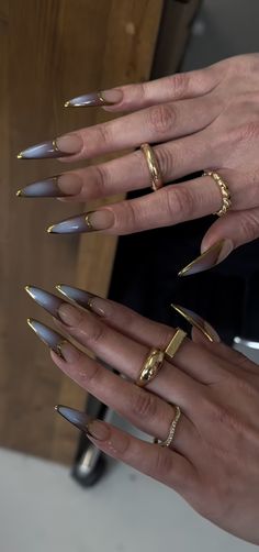 Nail Ideas Medium, Nail Ideas Medium Length, Red Bottom Acrylic Nails, Stud Nail Designs, Baddie Nails Ideas, Nail Ideas French Tip, Baddie Nail Ideas, Nail Ideas Long, Nail Ideas French