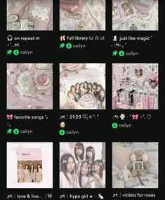 coquette / light pink spotify layout / playlist inspo / aesthetic Coquette Spotify Covers Pink, How To Make Spotify Pink, Playlist Names Coquette, Coquette Spotify Playlist Covers, Spotify Playlist Song Ideas, Wonyoungism Playlist, Aesthetic Pictures Music