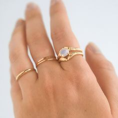 A quartet of snakes slither around a moody opal, and your finger. Made in Brooklyn by Digby & Iona, who we�ve worked with since almost day one of Catbird. Digby And Iona, Snakes, Metal Rings, Sale Items, Brooklyn, Opal, Pick Up, Ring Size, In Store