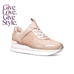 in stock Michael Kors Pink Synthetic Sneakers, Michael Kors Pink Round Toe Sneakers, Michael Kors Pink Low-top Sneakers, Michael Kors Pink Sneakers With Round Toe, Pink Michael Kors Lace-up Sneakers, Michael Kors Pink Lace-up Sneakers, Casual Pink Michael Kors Sneakers, Michael Kors Sporty Sneakers For Spring, Quilted Coverlet