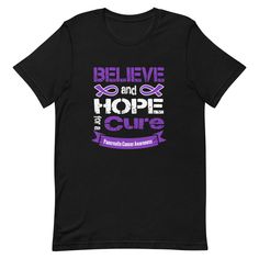 Do you hope for a cure one day? This t-shirt is everything you've dreamed of and more. It feels soft and lightweight, with the right amount of stretch. It's comfortable and flattering for both men and women. • 100% combed and ring-spun cotton (Heather colors contain polyester) • Ash color is 99% combed and ring-spun cotton, 1% polyester • Heather colors are 52% combed and ring-spun cotton, 48% polyester • Athletic and Black Heather are 90% combed and ring-spun cotton, 10% polyester • Heather Pri Crohns Awareness, Alzheimers Awareness, You Make A Difference, Ash Color, Really Cool Stuff, One Day, Spun Cotton, Ash, Adult Outfits