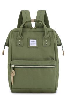 Introducing the upgraded version of the Holly, the Holly Daze backpack, now with a padded laptop compartment. This minimalist and classic Japanese-style backpack features a wide opening for easy access and multiple carrying options, loved worldwide.-Material: Made of eco-friendly waterproof canvas, this stylish backpack is soft, fashionable, and stands out with its classic and minimalist design.-Large Capacity: Dimensions: 11"x16"x6.3" (28*41*16CM)-Multi-function: Includes 2 large front zipper pockets, 2 inner small pockets, and 2 side pockets.-Easy Access: Doctor bag-style opening for convenient access.-Spacious: Vertical zipper on the back for quick access to the main compartment.-Durable Design: Reinforced edges and steel frame maintain the bag's perfect shape and durability.-Comfortabl Suits Korean, Elegant Sweater, Backpack Laptop, Backpack For Women, Doctor Bag, Stylish Backpacks, Waterproof Backpack, Kids Outerwear, School Backpack