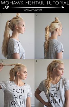 Fishtail Braid Tutorial, Viking Braids, Magick Symbols, Ponytail Hairstyle, Fest Outfits, Hair Bun Tutorial, Fishtail Braid