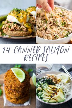 Crockpot Salmon, Canned Salmon Salad, Salmon Meatballs, 40 Aprons, Salmon Recipes Baked Healthy, Canned Salmon, Can Salmon, Garlic Salmon