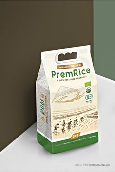 Rice Bag packaging design Bag Packaging Design, Popcorn Packaging