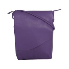 This Lightweight Leather Mini Sac Features Raw Edge Flap And All The Room You Need For Essentials. Adjustable Strap Which Can Be Knotted And Shortened To Any Length. 6 X 7.5 X 1.25 In. Exterior- Front Slide Pocket And Back Zip Pocket. Interior- Zip Pocket. 100% Leather Purple Leather Shoulder Bag With Adjustable Strap, Everyday Purple Mobile Phone Bag, Modern Purple Shoulder Bag, Purple Crossbody Bucket Bag With Adjustable Strap, Modern Purple Shoulder Bag With Adjustable Strap, Purple Leather Bag For Daily Use, Modern Purple Shoulder Bag For Everyday Use, Modern Purple Satchel For Daily Use, Modern Purple Bags For Daily Use