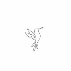 minimalist line tattoo, line tattoo, hummingbird Small Hummingbird Tattoo, Simple Bird Tattoo, Simple Line Tattoo, Ankh Tattoo, Line Drawing Tattoos, Tiny Bird Tattoos, One Line Tattoo, Tattoo Line, Hidden Tattoos