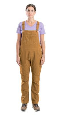 Made from comfortable stretch fabric, the Berne Women's Flex Softstone Duck Unlined Bib Overalls offer maximum mobility and comfort while on the job site, on the farm, or in the garden. Lightweight yet durable, these women's overalls can be worn all day on the job. Reinforced knees, nylon back leg hem, and triple-needle stitched main seams offer durability. Multiple pockets helps keep tools handy. Fabric: 7.8 oz. 98% cotton/2% spandex duck Washed, stretch fabric for added mobility and comfort Reinforced knees and nylon back leg hem for added durability Triple needle stitching on all main seams for added durability Multi-tool bib pocket with zipper closure, side utility pockets and tape measure opening keep tools handy Adjustable waist and elasticized bib straps for optimal fit 1 year warra Work Overalls, Plus Size Workwear, Plus Size Work, Women's Overalls, Utility Pockets, Tractor Supply, Bib Overalls, Multi Tool, On The Farm