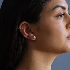 Capture the beauty of luminous opal with these delicate sterling silver 6mm opal studs! These dainty beauties are sure to turn heads. Available in gold and silver metal tones. Materials: 14K gold plated sterling silver or sterling silver, created opal Features: 6mm stone, Lead & Nickel free, post back Minimalist Hypoallergenic Opal Earrings, Minimalist White Opal Earrings, Minimalist Opal Earrings, Opal Earring, Opal Earrings Stud, Opal Studs, Earring Studs, Free Post, Opal Earrings