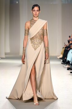 Elie Saab Spring 2023 Couture Fashion Show | Vogue فستان سهرة, Couture Week