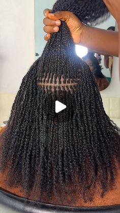 Mirco Twist Styles, Tiny Twist Braids Hairstyles, Afro Bulk Styles, Microtwist Extension, Microtwist Natural Hair, Qvr Hair Twist, Faux Micro Locs, Microtwist Styles, Micro Mini Twist