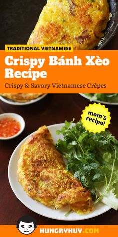 crispy banh keo recipe with choppy savory vietnamese cheeses