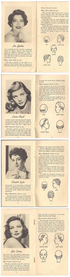 Cabelo Pin Up, 1950s Hairstyles, Vintage Curls, 50s Hairstyles, 1940s Hairstyles, Peinados Recogidos, Pin Curls, Pin Up Hair, Roller Set