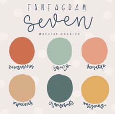 the seven colors of an eye shadow palette for eyeshade, makeup and hair