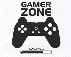 a video game controller with the text gamer zone loading