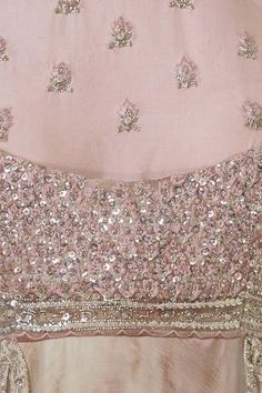 Shop for Mani Bhatia Pink Chiffon Embroidered Anarkali With Dupatta for Women Online at Aza Fashions Anarkali With Dupatta, Embroidery Neckline, Embroidered Anarkali, Tie Dye Tunics, Pink Chiffon, Luxury Sale, Thread Embroidery, Pink Tie, Pink Tie Dye