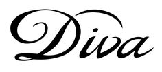 the word diya written in cursive writing with black ink on a white background