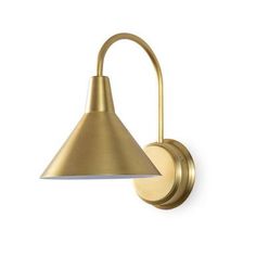 an image of a brass wall light