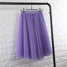 4 Layers Tulle Elastic High Waist Pleated Midi Skirt Adult Tulle Skirt, Womens Tulle Skirt, Tule Rok, Tulle Skirts, Layered Tulle Skirt, Tulle Tutu Skirt, Tulle Tutu, Party Skirt, Empire Dress