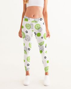 Lime-et-less Women's Yoga Pants Lime Clothes, Whimsical Patterns, Lime Dressing, Athleisure Wear, Limes, Yoga Women, Base Colour, High Tech, Print Tops