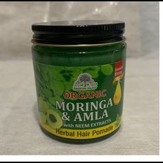 Organic Moringa & Amla Hair Pomede Thicken Hair Naturally, Benefits Of Moringa, 4c Hair Care, Rapid Hair Growth, Hair Growing Tips, Hair Growth Serum, Make Hair, Hair Pomade, Natural Hair Tips